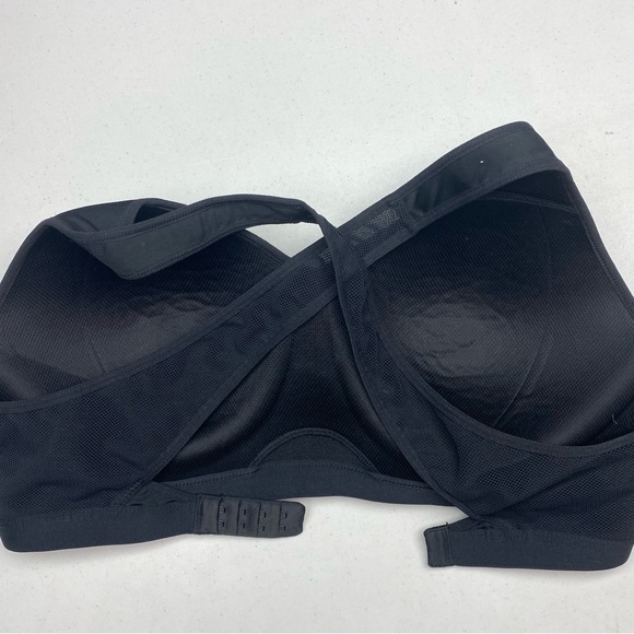 Shambhala BLK Sports Bra, 38D. *P1078 - Picture 3 of 5